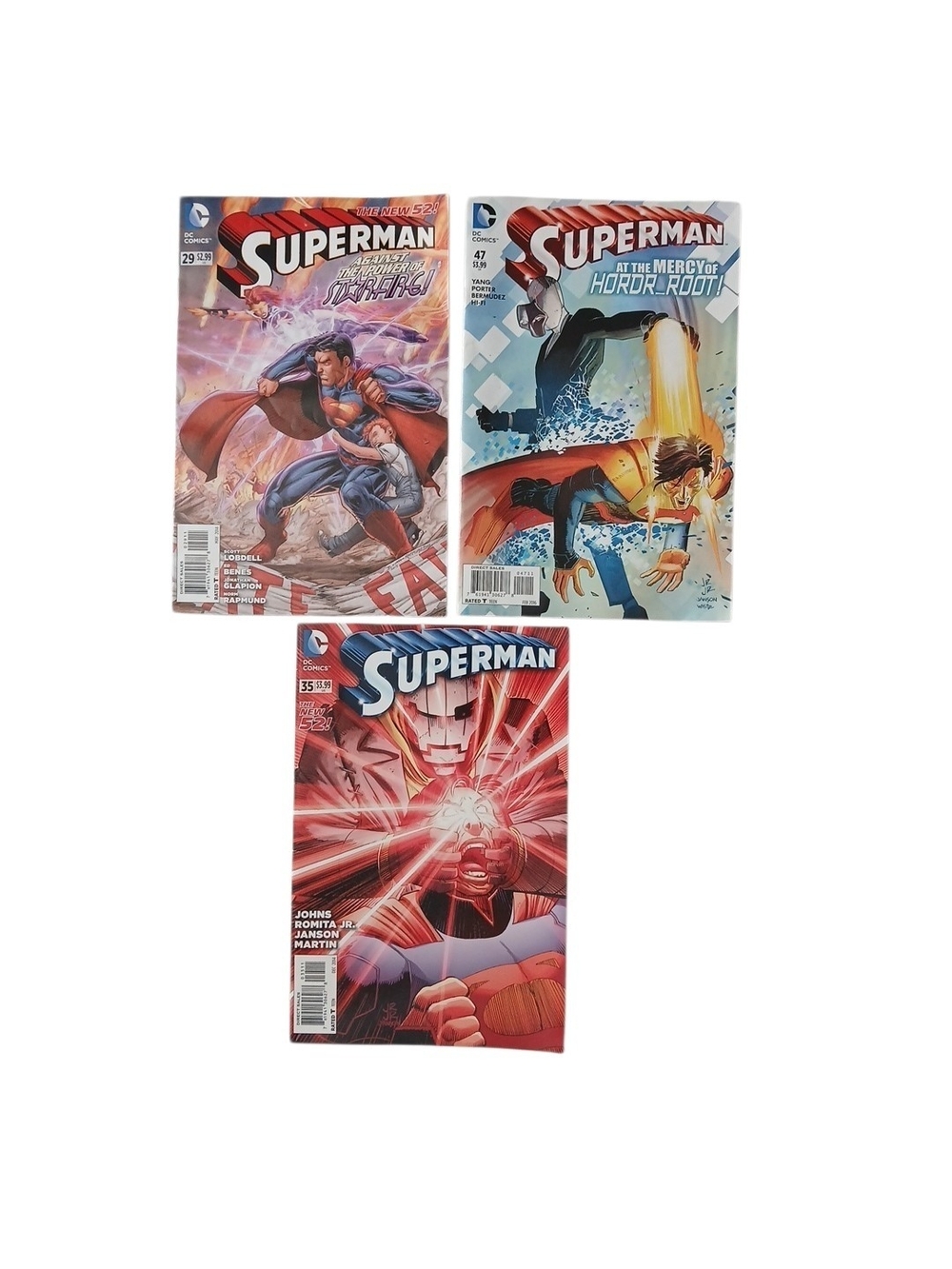 DC Comics Superman Comic Covers Set Of 3